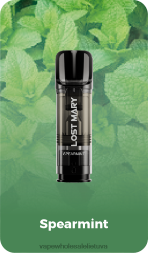 Bez Nikotinove Vape Z8D0T429 | LOST MARY Tappo šaltmėčių iš anksto užpildytos pakaitinės ankštys