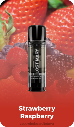 Vape Wholesale Lietuva Z8D0T431 | LOST MARY Tappo braškių aviečių iš anksto užpildytos pakaitinės ankštys