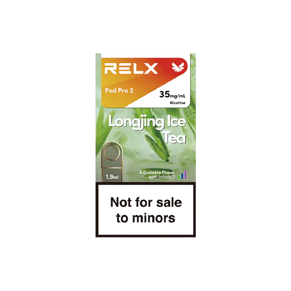 E Cigareciu Skysciai Z8D0T236 | RELX Pod Pro longjing ledinė arbata 2