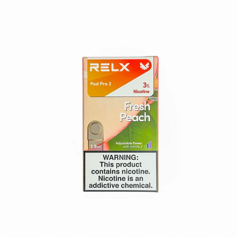 Vape Be Nikotino Z8D0T242 | RELX Pod Pro šviežias persikas 2