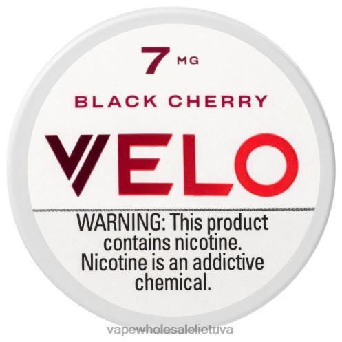 E Cigareciu Skysciai Z8D0T46 | VELO juoda vyšnia nikotino maišelis 7mg
