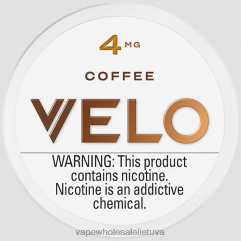 Vape Shop Kaunas Z8D0T43 | VELO kavos nikotino maišelis 4mg