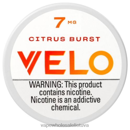 Vape Shop Vilnius Z8D0T44 | VELO citrusinių vaisių sprogimas nikotino maišelis 7mg
