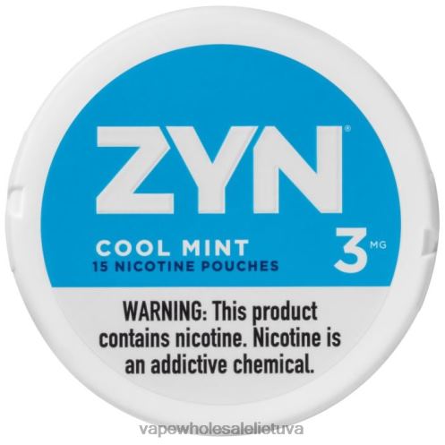 E Cigareciu Skysciai Z8D0T26 | ZYN vėsios mėtos nikotino maišelis 3mg