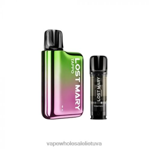 E Cigareciu Z8D0T437 | LOST MARY Tappo žalia rožinė x arbūzas pod vape rinkinys