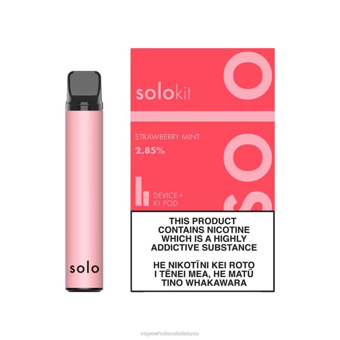 Vape Wholesale Supplier 8NF441 - Solo ankšties rinkinys braškių mėtų