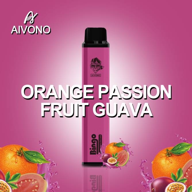 Aivono AIM BINGO 4000 apelsinų pasiflorų gvajava - 4FRZ132 Vape Wholesale Supplier