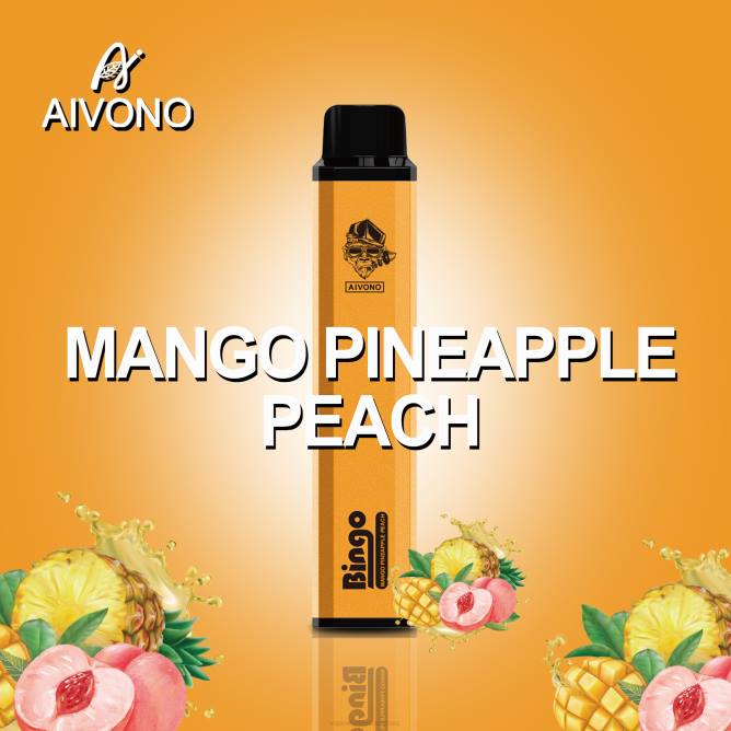 Aivono AIM BINGO 4000 mango ananasų persikas - 4FRZ136 Vape Shop Kaunas