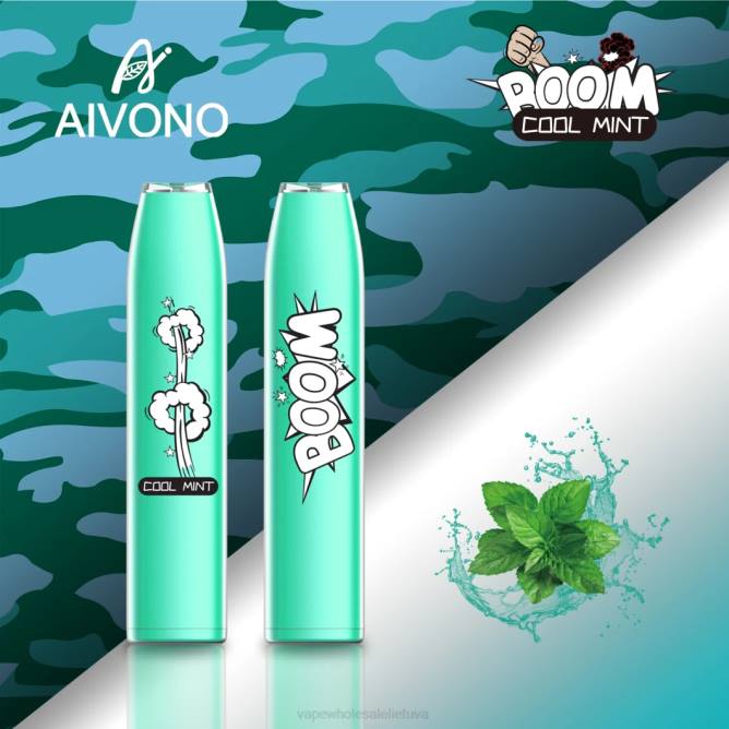 Aivono AIM BOOM 600 vėsios mėtos - 4FRZ357 Vape Wholesaler