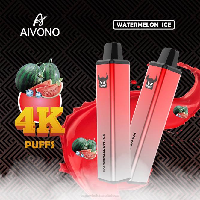 Aivono AIM FREAK 4000 arbūzų ledas - 4FRZ253 Vape Wholesale Lietuva