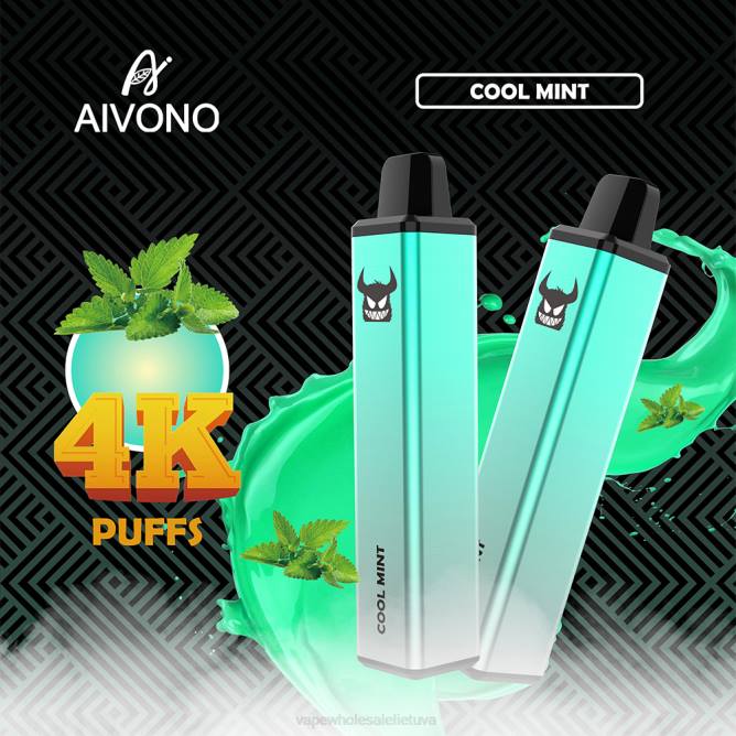 Aivono AIM FREAK 4000 vėsios mėtos - 4FRZ254 Vape Be Nikotino