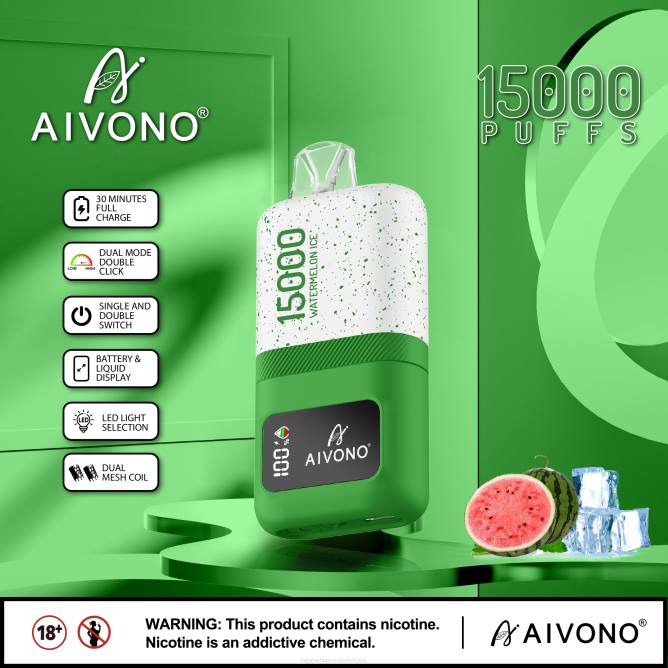 Aivono AIM magic 15 000 arbūzų ledas - 4FRZ70 Vape Wholesaler