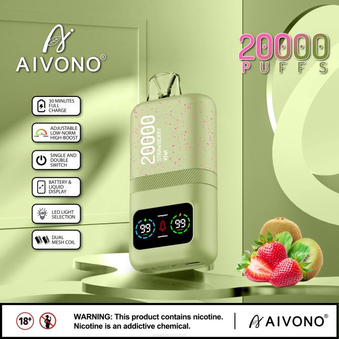 Aivono AIM magic 20 000 braškių kivi - 4FRZ81 Vape Shop Vilnius