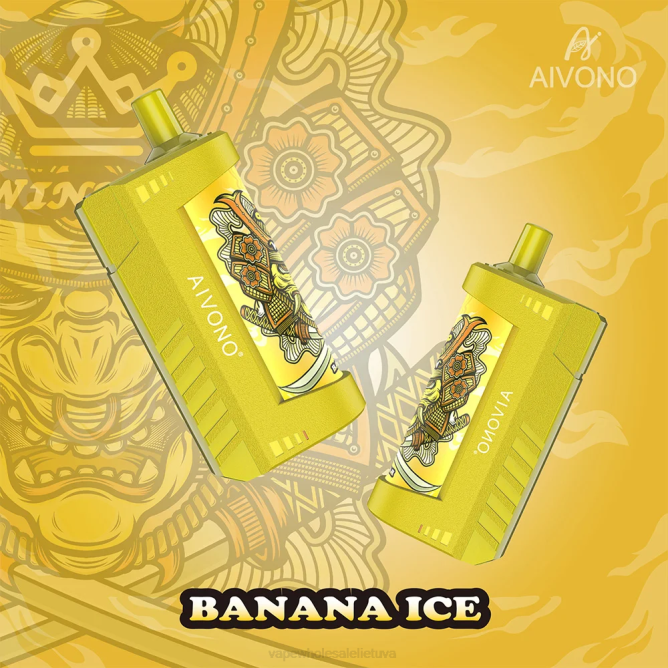 Aivono AIM WINNER 5000 bananų ledas - 4FRZ122 Vape Shop Kaunas