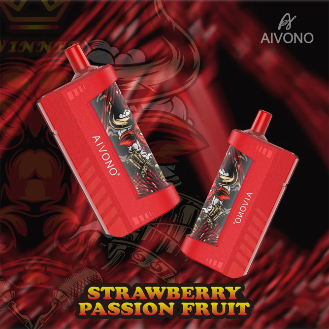 Aivono AIM WINNER 5000 braškių pasifloros vaisius - 4FRZ130 Vape Shop Vilnius