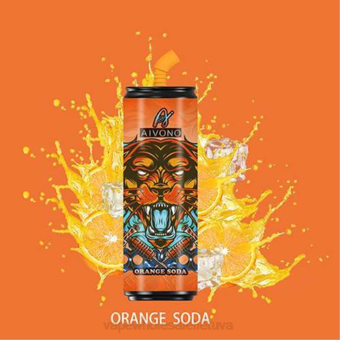 Aivono AIM WINNER 6000 kokakolos butelių apelsinų soda - 4FRZ114 Vape Be Nikotino