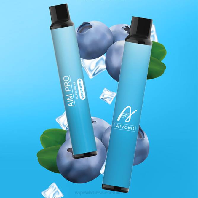 Aivono AIM PRO 1500 mėlynių ledų - 4FRZ163 Vape Be Nikotino