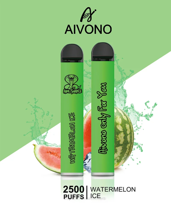 Aivono AIM SNAKE 2500 arbūzų ledas - 4FRZ321 Vape Wholesale Supplier