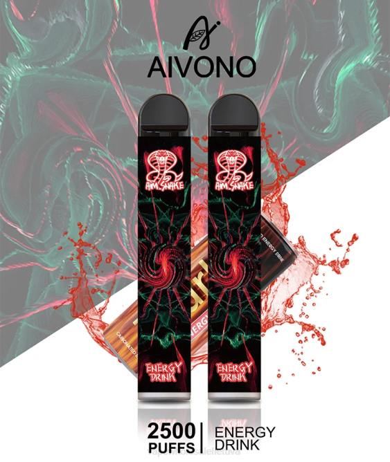 Aivono AIM SNAKE 2500 energetinis gėrimas - 4FRZ305 Vape Shop Vilnius