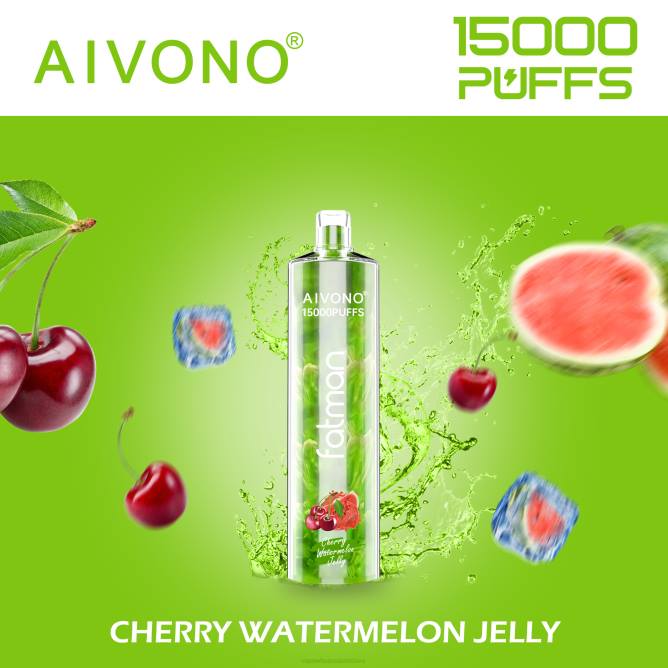 Aivono FATMAN 15 000 linksmas arbūzų želė - 4FRZ20 Vape Wholesale Supplier