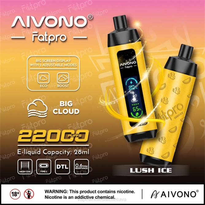 Aivono Fatpro 22000 sodrus ledas - 4FRZ3 Vape Shop Kaunas