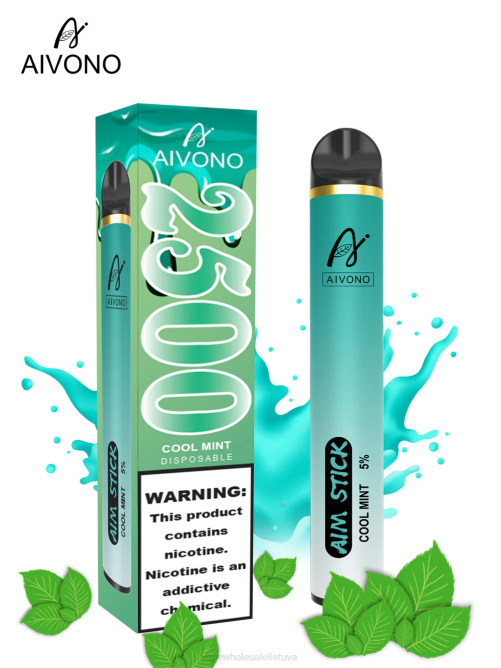 Aivono AIM STICK 2500 vėsios mėtos - 4FRZ159 Vape Lietuva