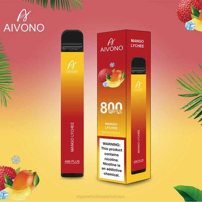 Aivono AIM PLUS 800 mango ličiai - 4FRZ185 Vape Shop Kaunas