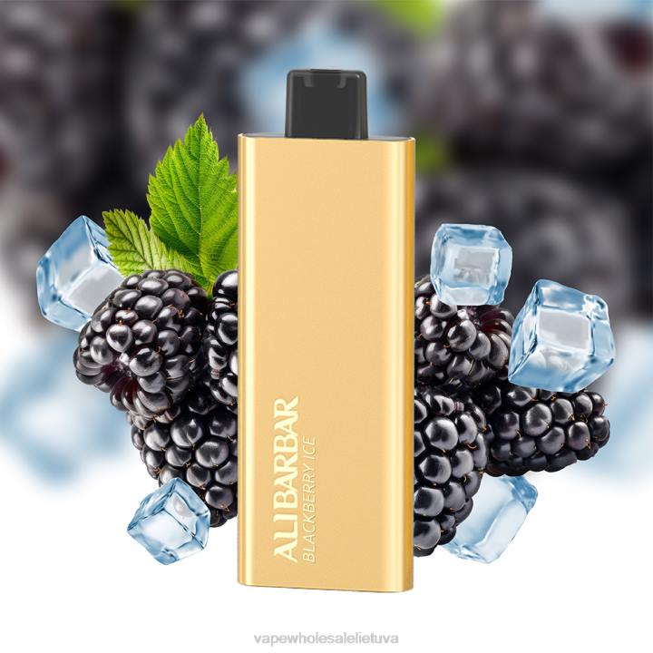 Vape Lietuva 0DL850 Alibarbar Pandora 7000 vienkartinių vape mėlynių sprogimas