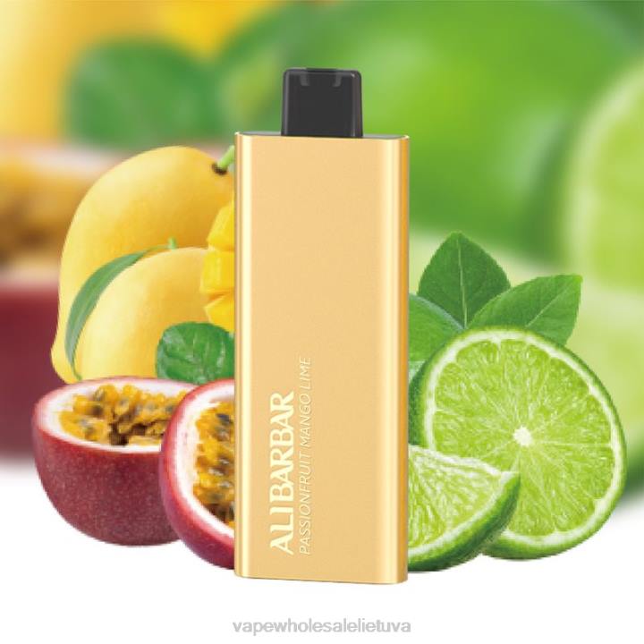 Vape Shop Vilnius 0DL858 Alibarbar Pandora 7000 vienkartinių vape pasiflorų mango liepa
