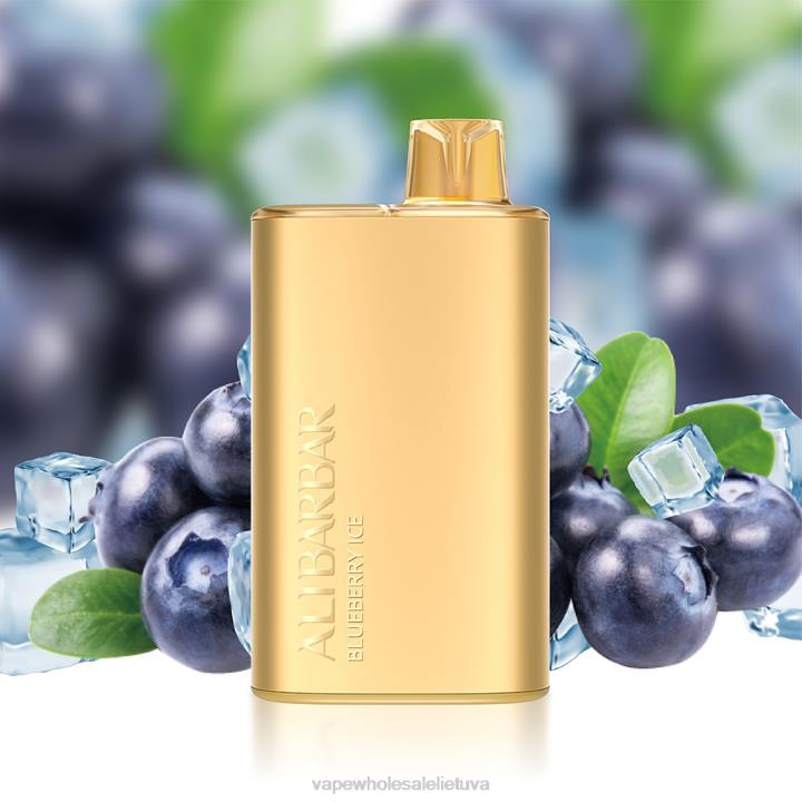 Vienkartiniai Vape 0DL88 Alibarbar Rich 8000 vienkartinių vape mėtinis vėjelis