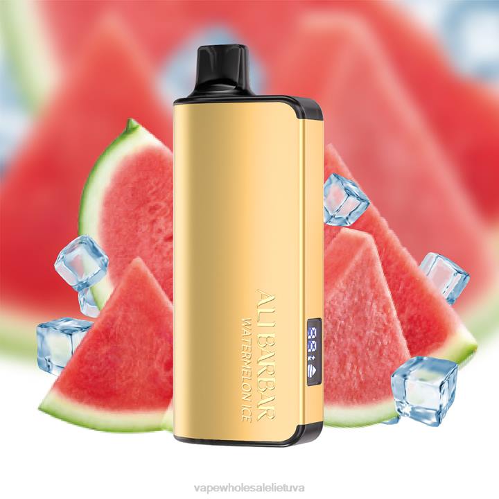 Vape Shop Vilnius 0DL831 Alibarbar Ingot 20000 vienkartinių vape mėlynių sprogimas