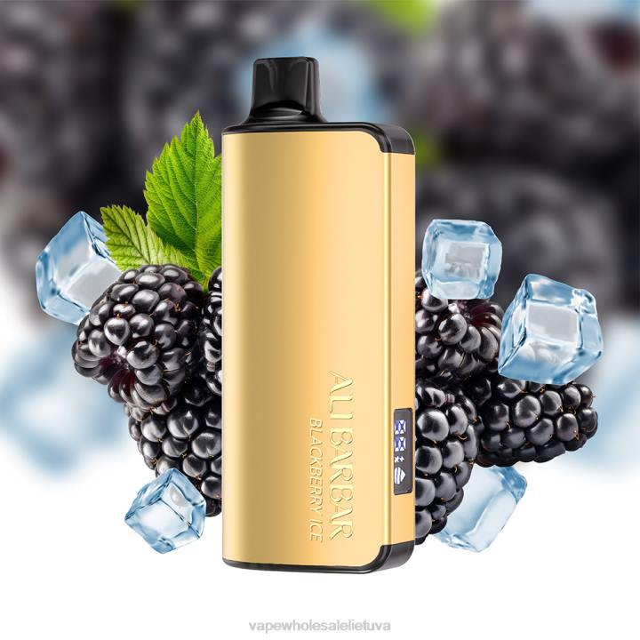 Vape Shop Kaunas 0DL830 Alibarbar Ingot 9000 vienkartinių vape gervuogių ledų
