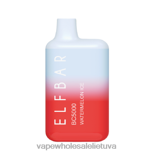 Vape Shop Vilnius Z8D0T314 | ELFBAR BC5000 arbūzų ledas