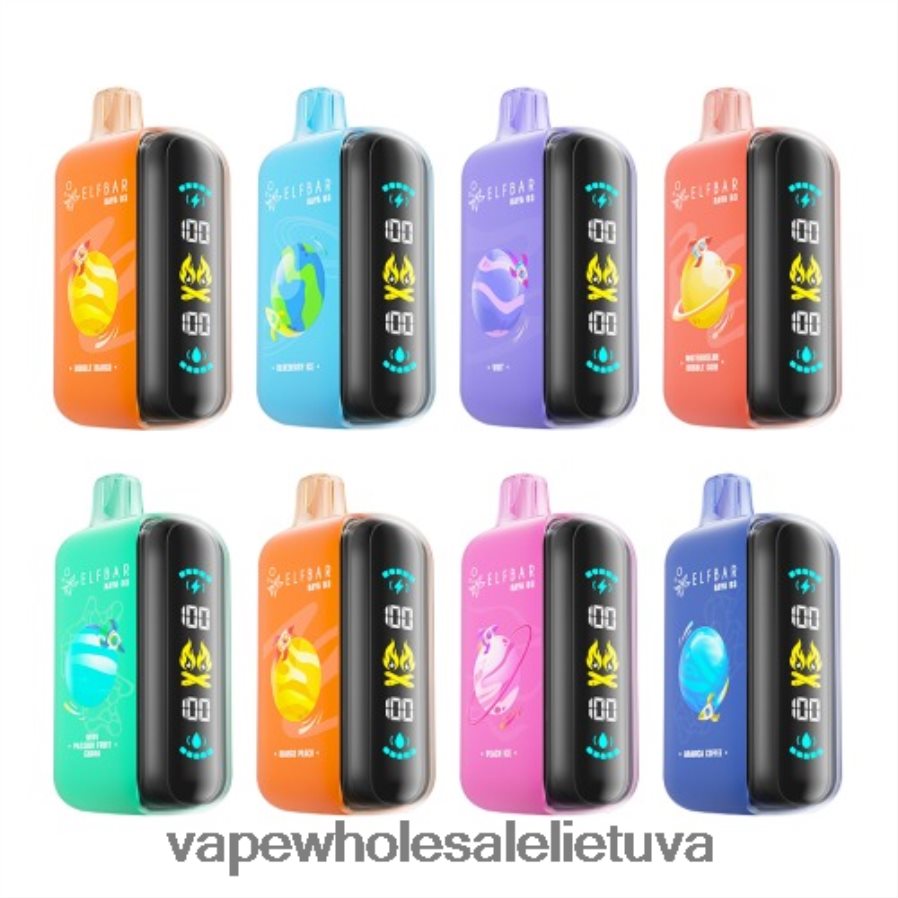Elf Bar Raya D3 25 000 - 2LXB841 vienkartiniai Vape Wholesale Lietuva