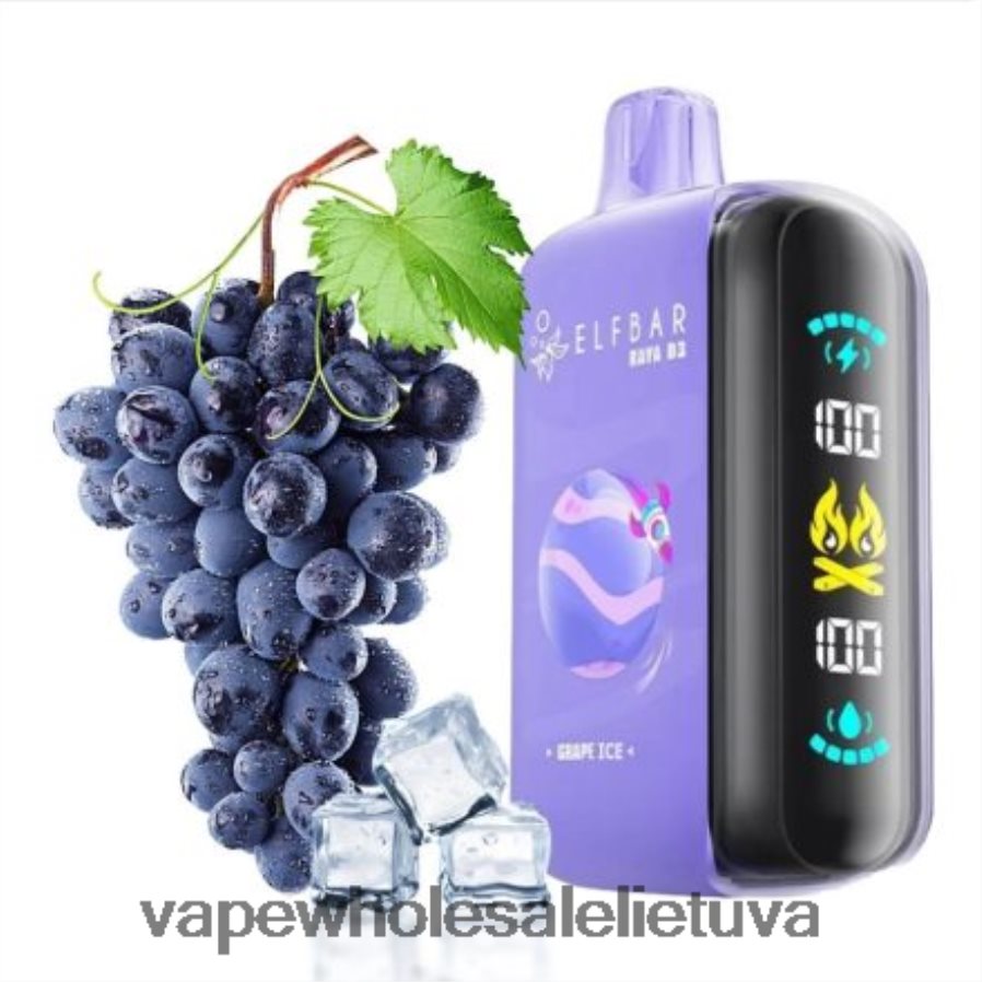 Elf Bar Raya D3 25 000 - 2LXB841 vienkartiniai Vape Wholesale Lietuva
