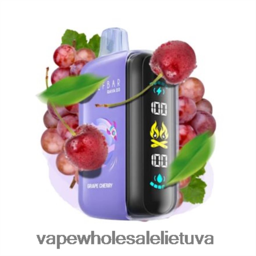 Elf Bar Raya D3 25 000 - 2LXB841 vienkartiniai Vape Wholesale Lietuva