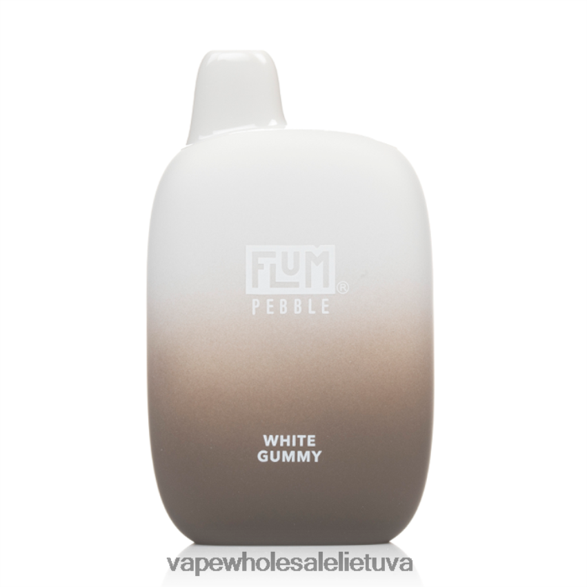 balta guma FLUM PEBBLES 6000 išpūtimų 8V6LN654 Vape Lietuva