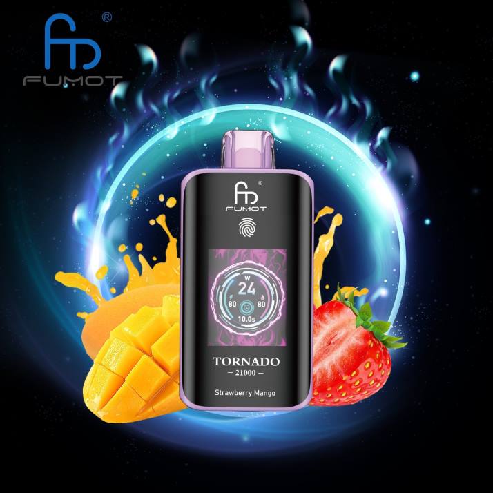 Vape Wholesale Supplier 404211 braškių mango - Fumot Tornado 25000 vienkartinių vape
