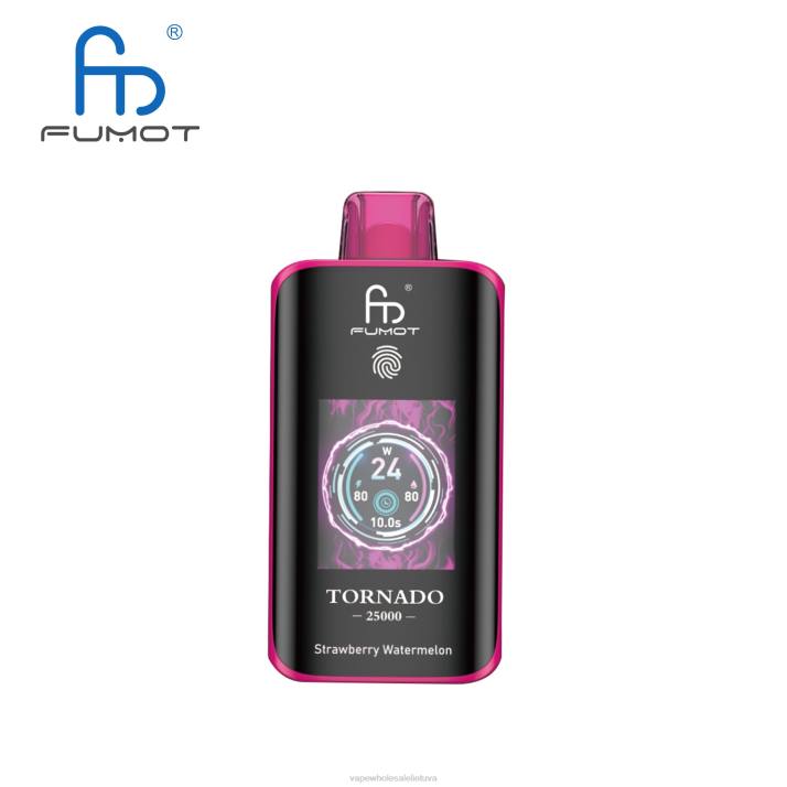 Vape Wholesale Supplier 404216 braškinis arbūzas - Fumot Tornado 25000 vienkartinių vape