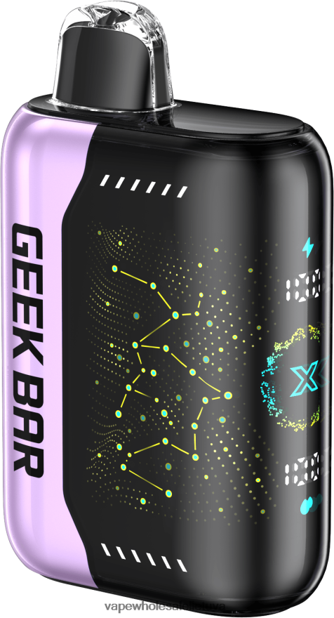 Vape Wholesale Lietuva 8VV4R01 - GEEK BAR impulsas x aviečių persikų laimas