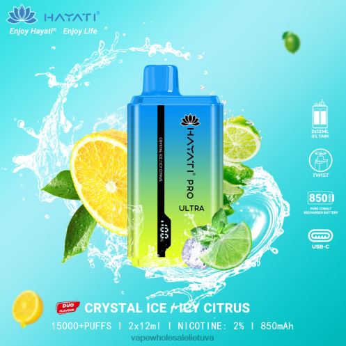 krištolo ledas / ledinis citrusinis vaisius
