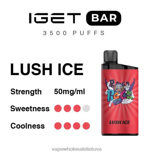 Vape Shop Kaunas Z8D0T93 | IGET BAR sodrus ledas 3500 5% nikotino