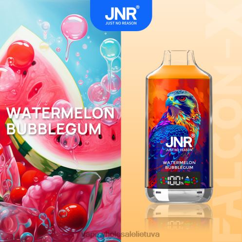 Vape Shop Kaunas Z8D0T553 | JNR FALCON-X arbūzo burbuliukai