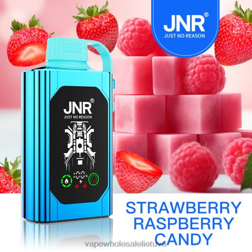 Bez Nikotinove Vape Z8D0T629 | JNR SHISHA BOX braškių aviečių saldainiai