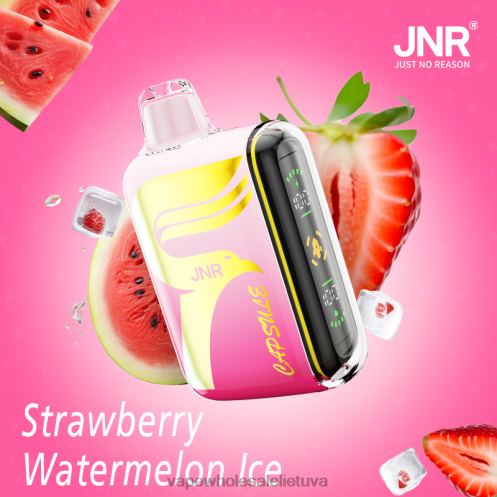 Vape Be Nikotino Z8D0T612 | JNR CAPSULE braškių arbūzų ledukai