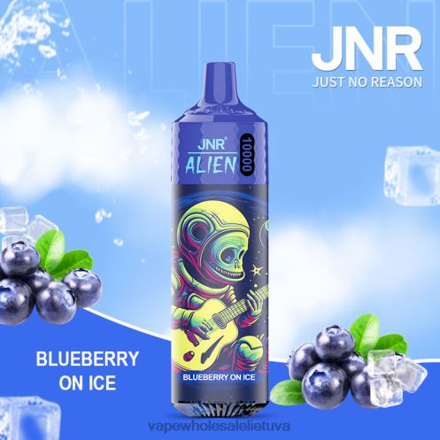 Bez Nikotinove Vape Z8D0T639 | JNR ALIEN mėlynės ant ledo