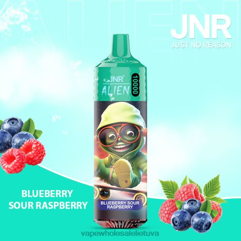 Nikotinove Vape Z8D0T640 | JNR ALIEN mėlynių rūgščių aviečių