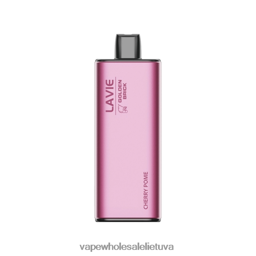 LAVIE GOLDEN BRICK 10000 išpūtimų PHN2B457 | Vape Wholesale Lietuva vyšnios šakelės
