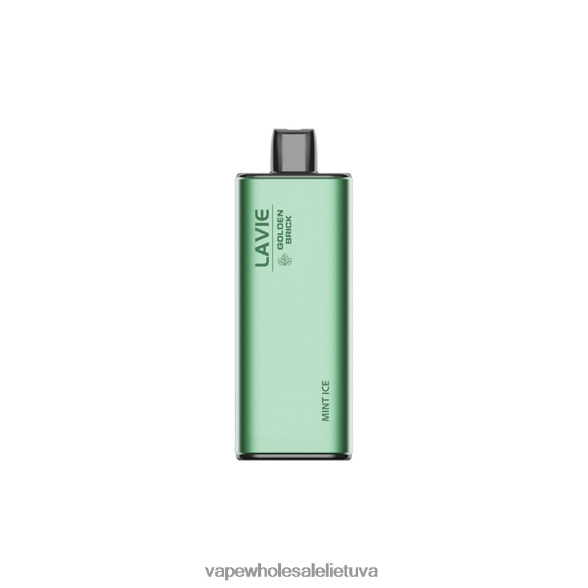 LAVIE GOLDEN BRICK 10000 išpūtimų PHN2B462 | Vape Wholesale Supplier mėtų ledų