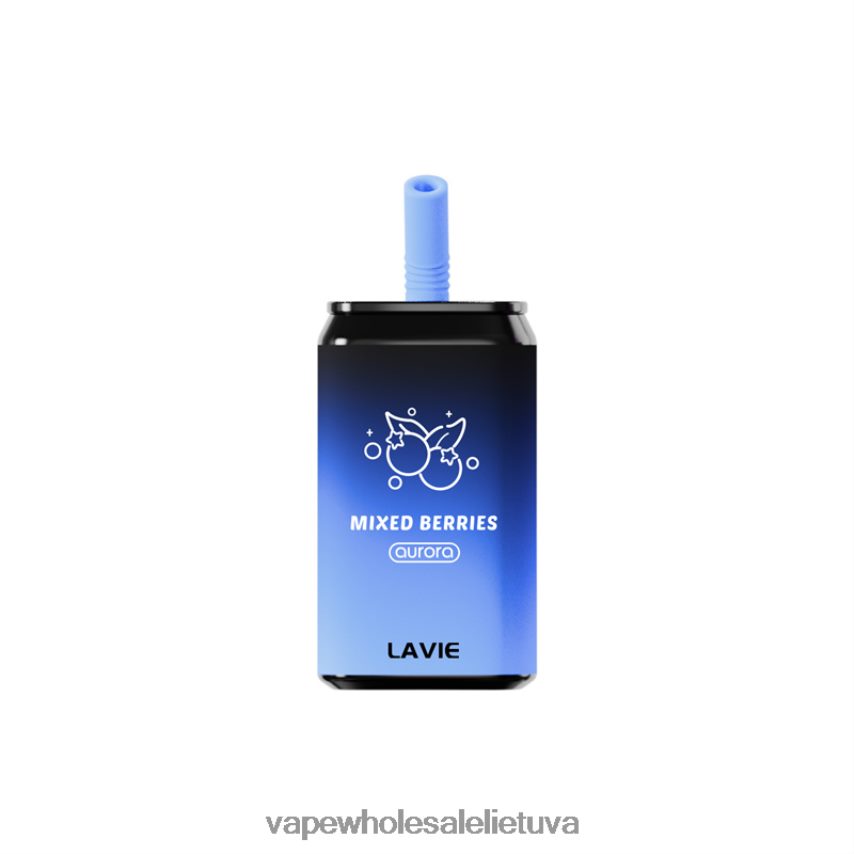 LAVIE Aurora 11000 išpūtimų PHN2B4149 | Vape Be Nikotino mišrios uogos